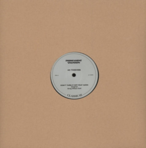 40 THIEVES FT QZEN - PERMANENT VACATION CLASSIC VOL.2 (Vinyl LP)