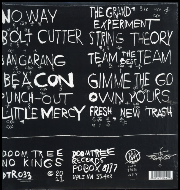 DOOMTREE - NO KINGS (Vinyl LP) – SoundsLikeVinyl