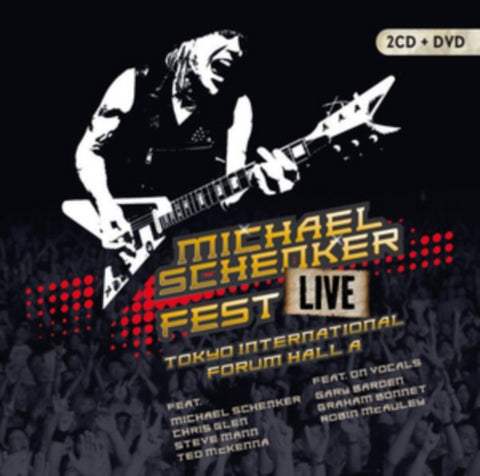 SCHENKER,MICHAEL - FEST: LIVE TOKYO INTERNATIONAL FORUM HALL A (2CD/DVD)