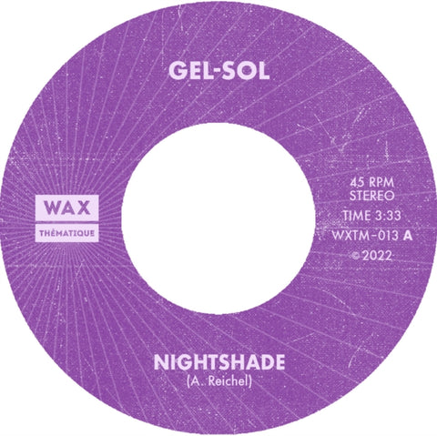 GEL-SOL - NIGHTSHADE/CUFFED & STUFFED (Vinyl LP)