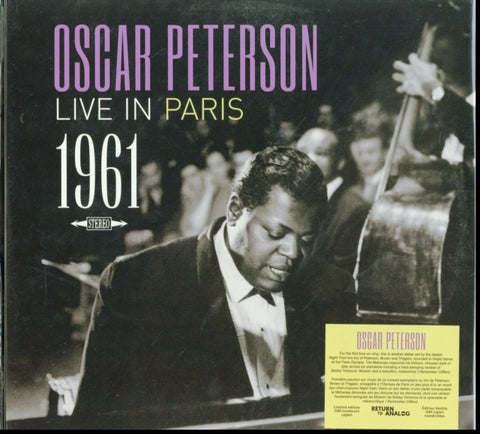 PETERSON,OSCAR - LIVE IN PARIS 1961 (COLOR VINYL) (Vinyl LP)