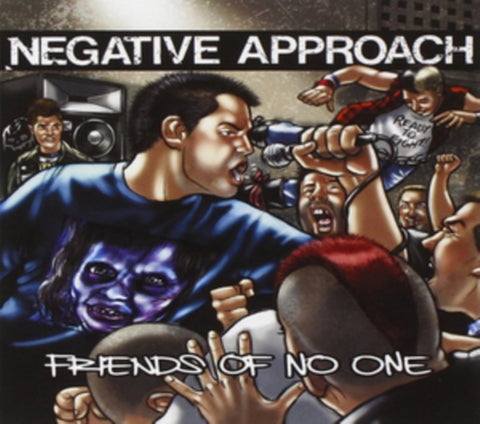NEGATIVE APPROACH - FRIENDS OF NO ONE EP (Vinyl LP)