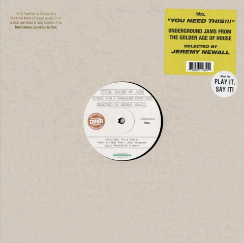 VARIOUS ARTISTS - HOUSE OF AGES: SELECTED BY JEREMY NEWALL / VAR (Vinyl LP)