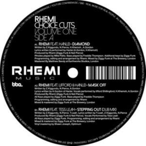 RHEMI - CHOICE CUTS 1 EP (Vinyl LP)