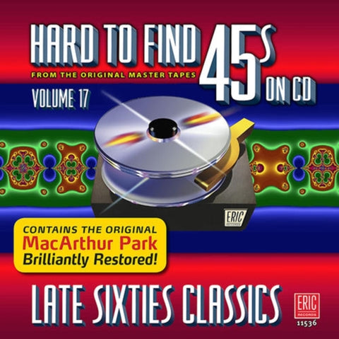 VARIOUS ARTISTS - HARD TO FIND 45S ON CD VOL.17 (LATE SIXTIES CLASSICS)