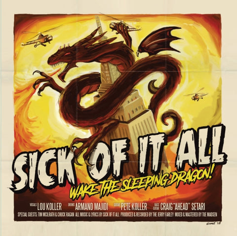 SICK OF IT ALL - WAKE THE SLEEPING DRAGON (Vinyl LP)