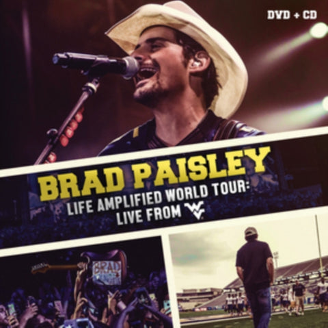 PAISLEY,BRAD - LIFE AMPLIFIED WORLD TOUR: LIVE FROM WVU (CD/DVD)