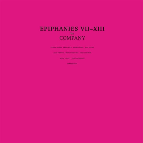 COMPANY - EPIPHANIES VII-XIII (Vinyl LP)