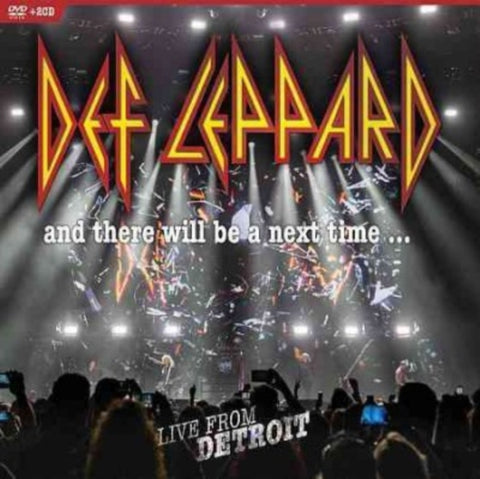 DEF LEPPARD - AND THERE WILL BE A NEXT TIME LIVE FROM DETROIT (2CD/DVD COMBO)