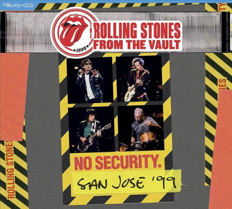 ROLLING STONES - FROM THE VAULT: NO SECURITY SAN JOSE 99 (BLU-RAY/2CD)