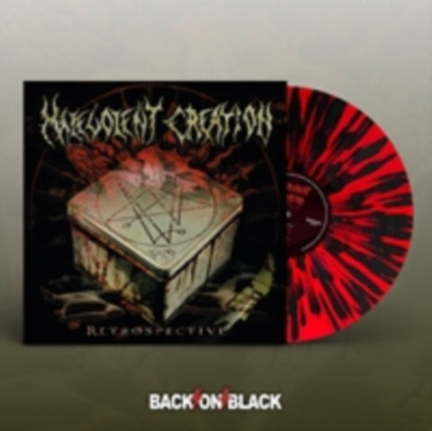 MALEVOLENT CREATION - RETROSPECTIVE (RED & BLACK SPLATTER VINYL) (Vinyl LP)