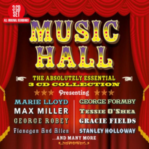 VARIOUS ARTISTS - MUSIC HALL - THE ABSOLUTELY ESSENTIAL 3 CD COLLECTION