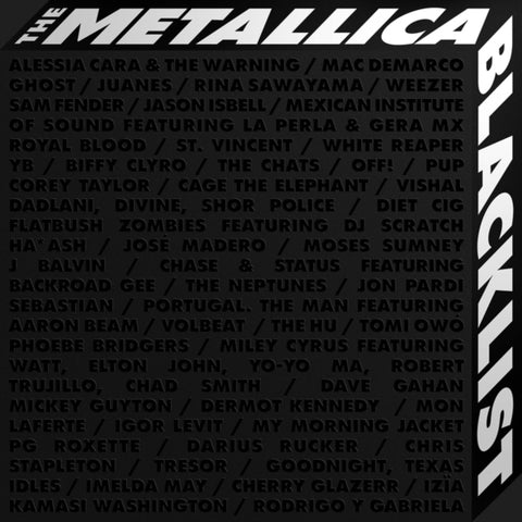 METALLICA & VARIOUS ARTISTS - METALLICA BLACKLIST (4CD/LIMITED EDITION)