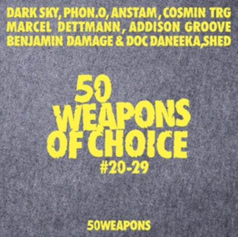 VARIOUS ARTISTS - 50 WEAPONS OF CHOICE #20-29 (2LP) (Vinyl)