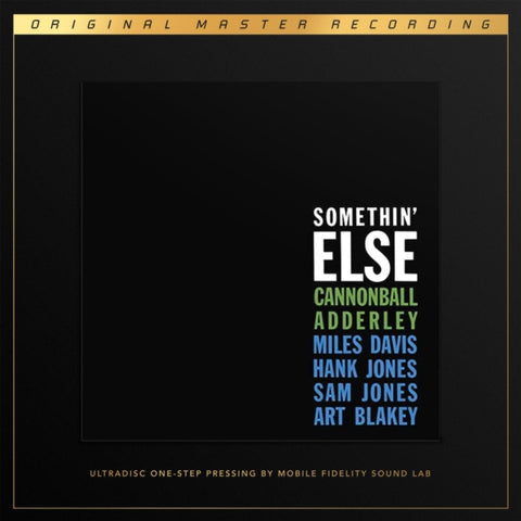 ADDERLEY,CANNONBALL - SOMETHIN' ELSE (2LP/180G/45RPM SUPERVINYL ULTRADISC ONE-STEP/ORIG) (Vinyl LP)