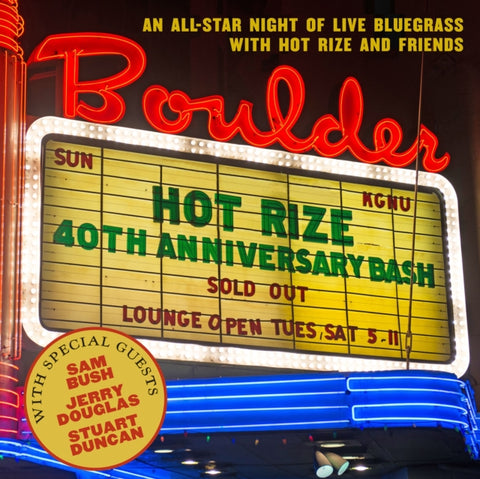HOT RIZE - HOT RIZE'S 40TH ANNIVERSARY BASH (Vinyl LP)