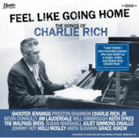 VARIOUS ARTISTS - CHARLIE RICH TRIBUTE: FEEL LIKE GOING HOME SONGS OF CHARLIE RICH(Vinyl LP)