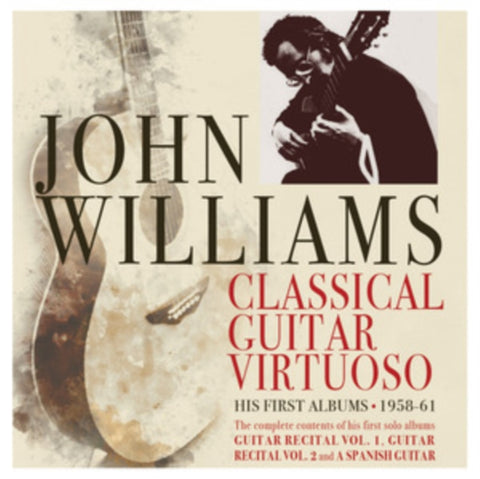 WILLIAMS,JOHN - CLASSICAL GUITAR VIRTUOSO: EARLY YEARS 1958-61 (2CD) (CD Version)