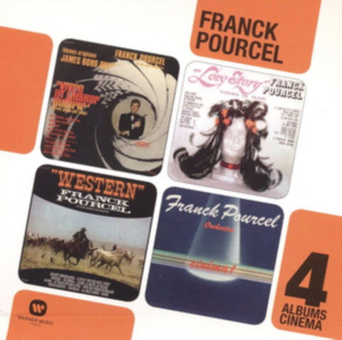 POURCEL,FRANCK - COFFRET 4 CD CINÉMA (CD)