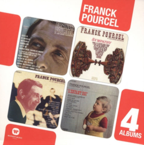 POURCEL,FRANCK - COFFRET 4 CD AMOUR, DANSE ET V