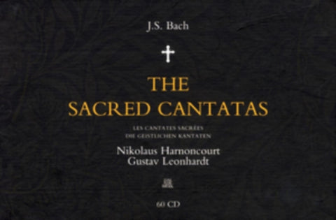 HARNONCOURT,NIKOLAUS - J.S BACH: COMPLETE SACRED CANTATAS NOS. 1-199 (60CD BOX)