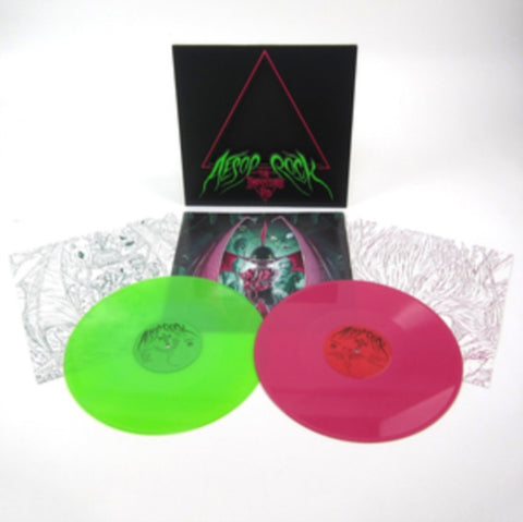 AESOP ROCK - IMPOSSIBLE KID (DL CARD/NEON PINK & GREEN COLOR VINYL) (Vinyl LP)