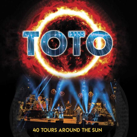 TOTO - 40 TOURS AROUND THE SUN (3 LP)(BLUE/ORANGE STARBURST SWIRL VINYL) (Vinyl LP)