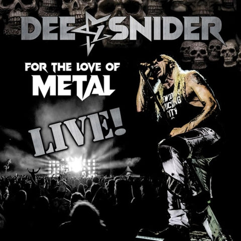 SNIDER,DEE - FOR THE LOVE OF METAL (LIVE) (CD/BLU-RAY/DVD)