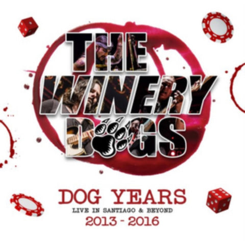 WINERY DOGS - DOG YEARS: LIVE IN SANTIAGO & BEYOND 2013-2016 (DELUXE EDITION/CD