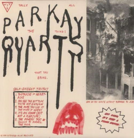 PARQUET COURTS - TALLY ALL THE THINGS THAT YOU BROKE (Vinyl LP)