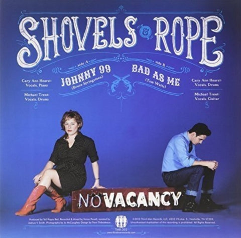SHOVELS & ROPE - JOHNNY 99 / BAD AS ME(Vinyl LP)