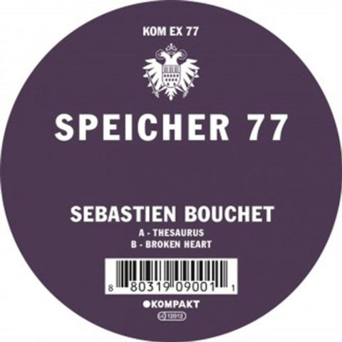 BOUCHET,SEBASTIEN - SPEICHER 77 (Vinyl)