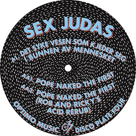 SEX JUDAS - OPTIMO DISCO PLATE 4 EP (Vinyl LP)