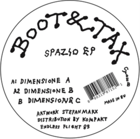BOOT & TAX - SPAZIO EP (Vinyl LP)