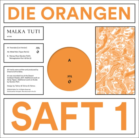 DIE ORANGEN - SAFT 1 (Vinyl LP)