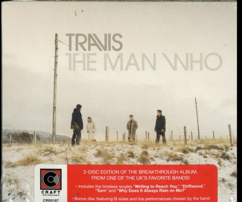 TRAVIS - MAN WHO (20TH ANNIVERSARY EDITION) (2 CD)