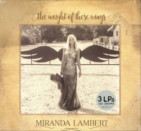 LAMBERT,MIRANDA - WEIGHT OF THESE WINGS (3LP/GATEFOLD)(Vinyl LP)