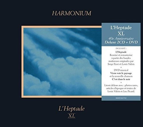 HARMONIUM - L'HEPTADE XL (40E ANNIVERSAIRE) (DELUXE) (CD/DVD)