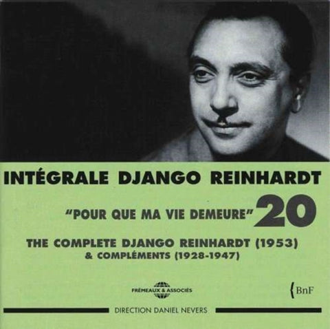 REINHARDT, DJANGO - COMPLETE DJANGO REINHARDT V20 1953 2CD