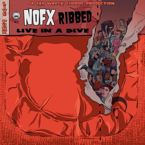 NOFX - Ribbed , Live In A Dive (Vinyl LP)