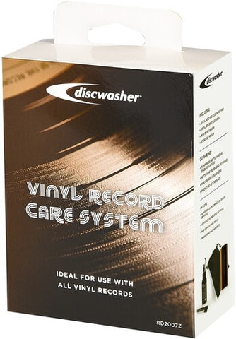 Discwasher RD2007Z D4+ Record Care SystemWith Brush and Fluid Gift Box