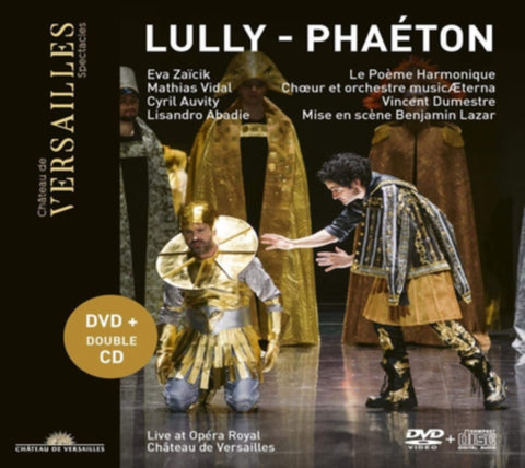 LE POEME HARMONIQUE; CHOEUR ET ORCHESTRA MUSIC AETERNA; VINCENT DUMESTRE - LULLY: PHAETON (CD/DVD)