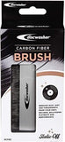 Discwasher Carbon Fiber Vinyl Record Cleaning Anti-Static Brush (Silver, RDCFBZ)