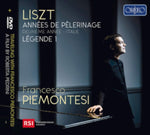 PIEMONTESI,FRANCESCO - LISZT: ANNEES DE PELERINAGE; DEUXIEME ANNEE; ITALIE (CD/DVD)
