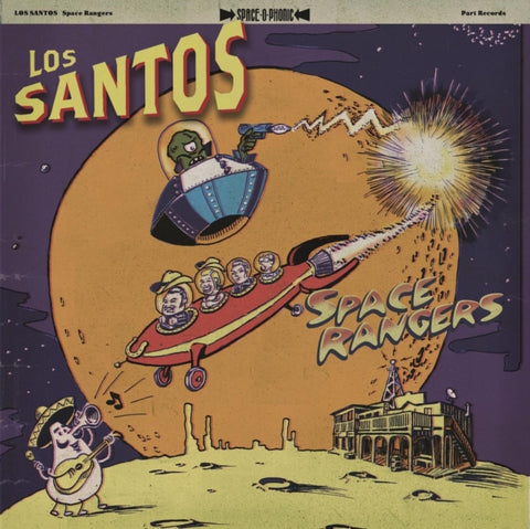 LOS SANTOS - SPACE RANGERS(Vinyl LP)