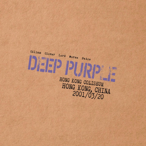 DEEP PURPLE - LIVE IN HONG KONG (PURPLE MARBLE/3LP) (Vinyl LP)