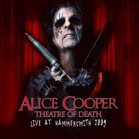 ALICE COOPER - THEATRE OF DEATH - LIVE AT HAMMERSMITH 2009 (RED VINYL/2LP/DVD/NU (Vinyl LP)