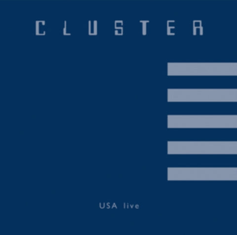CLUSTER - USA LIVE (Vinyl)