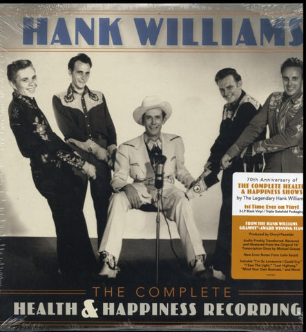 WILLIAMS,HANK - COMPLETE HEALTH & HAPPINESS RECORDINGS(Vinyl LP)