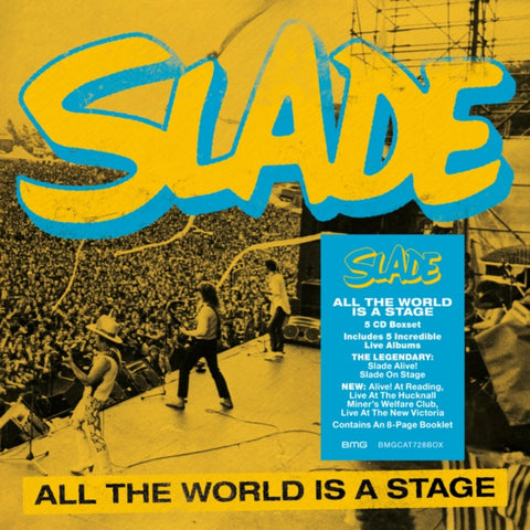 SLADE - ALL THE WORLD IS A STAGE (5CD)